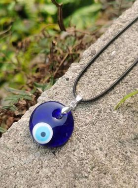 项链批发黑色项链土耳其绳子欧美