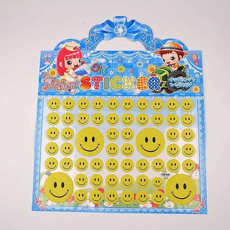 立体换装YCD儿童卡通贴纸义乌贴