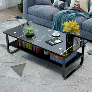 茶几简约现代多功能小户型客厅茶桌家用创意茶台圆角简易阳台桌子