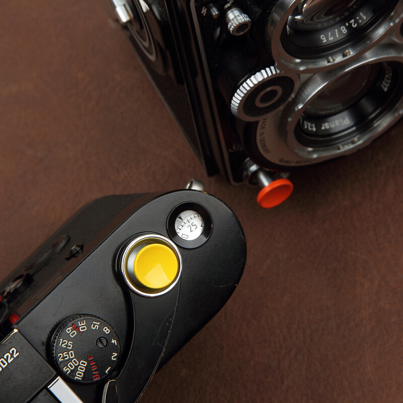 cam-in相机专用快门按钮经典深凹款（柠檬黄）cam9081
