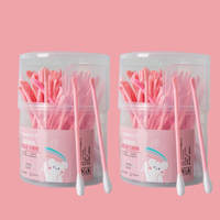 Ear picks, cotton swabs, adult ear picks, baby cotton swabs, cleaning two-in-one, makeup, household double-headed multi-functional cotton swabs thumbnail 5