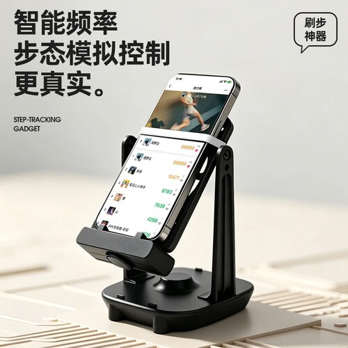 手机可充电自动摇步器便携