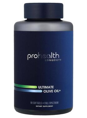 ProHealth Longevity,Ultimate Olive Oil+, 90 Softgels