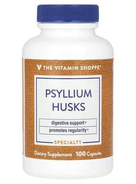 The Vitamin Shoppe,Psyllium Husks, 100 Capsules