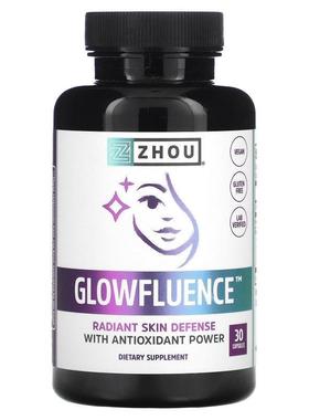 Zhou Nutrition,Glowfluence, 30 Capsules