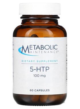 Metabolic Maintenance,5-HTP，100 毫克，60 粒