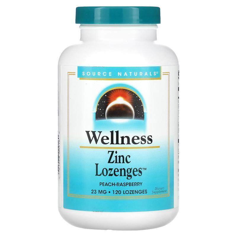 Source Naturals 锌片 富含维生素C