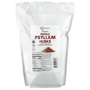 Micro Ingredients,Organic Whole Psyllium Husks, 3 lb (1.36 k