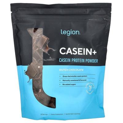Legion Athletics,酪蛋白+，酪蛋白质粉，荷兰巧克力味，2.25 磅1