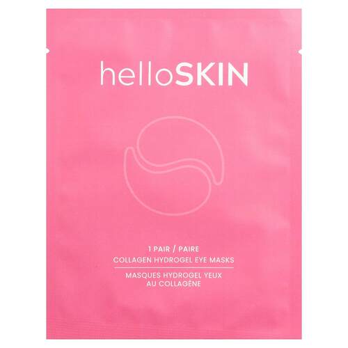 HelloSkin,Collagen Hydrogel Eye Beauty Masks, 1 Pair