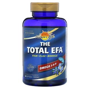 粒软胶囊 The 欧米伽 EFA Life Total Nature