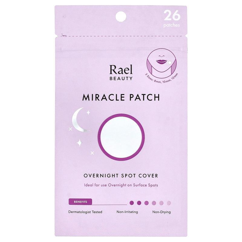 Rael,Miracle Patch, Overnight Spot Cover, 26 Patches