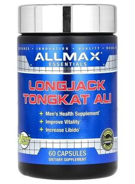 ALLMAX,Essentials, Longjack Tongkat Ali, 60 Capsules
