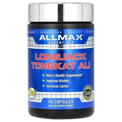 ALLMAX,Essentials, Longjack Tongkat Ali, 60 Capsules