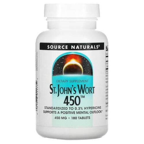 Source Naturals 圣约翰草片