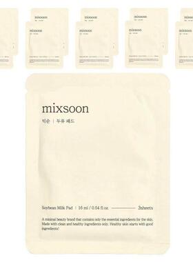 MIxsoon,Soybean Milk Pad, 30 Sheets, 0.54 fl oz (16 ml), 10