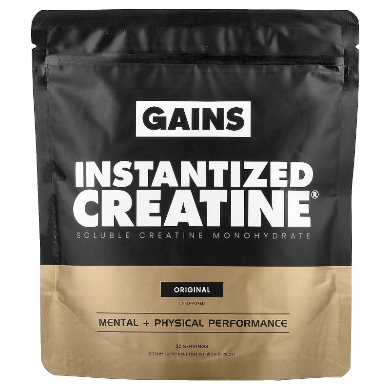 GAINS,Instantized Creatine®, Soluble Creatine Monohydrate, O图片
