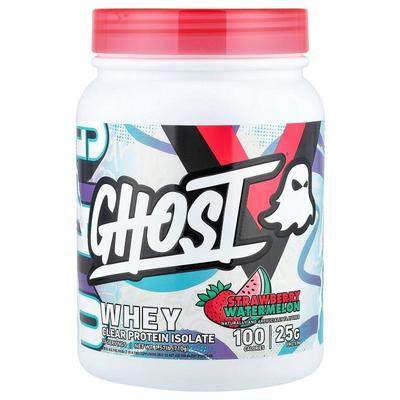 Ghost,Whey, Clear Protein Isolate, Strawberry Watermelon, 1.