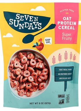 Seven Sundays,燕麦蛋白麦片，Super 果味，8 盎司（227 克）