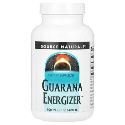 源美,Guarana Energizer™ 营养片，900 毫克，100 片