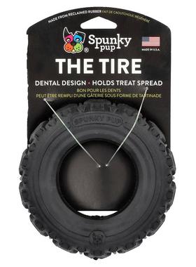 Spunky Pup,The Tire Chew Toy, Large, 1 Count