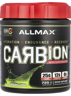 ALLMAX Carbion+ 养料粉含电解质柠檬酸橙味