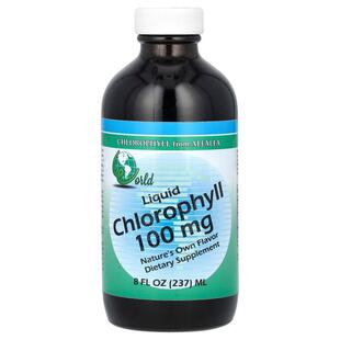 World Organic,Liquid Chlorophyll, 100 mg, 8 fl oz (237 ml)