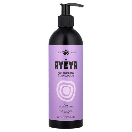 Ayeya,Moisturizing Body Lotion, Lavender, 12 fl oz (354 ml)