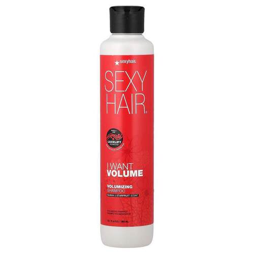 Sexy Hair,I Want Volume, Volumizing Shampoo, Guava &amp;