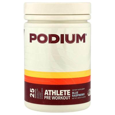 Podium Nutrition,Athlete Pre Workout, Blue Raspberry, 14.04