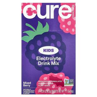 Cure Mix Drink Berry Electrolyte Kids Hydration Mixed