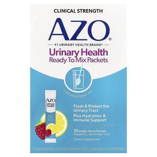 Azo,Urinary Health, Ready To Mix Packets, Raspberry-Lemonade