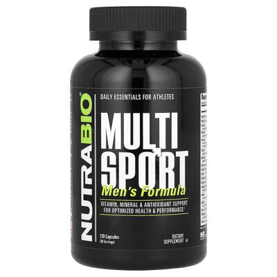 Nutrabio Labs,男性复合维生素配方，120 粒