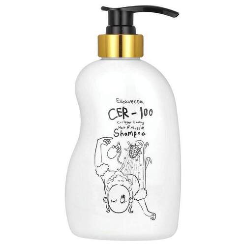 伊丽莎白,CER-100 Collagen Coating Hair A+ Muscle Shampoo, 16