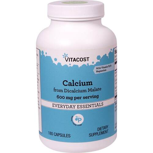 Vitacost,Calcium With Vitamin D3 & Magnesium, 180 Capsules