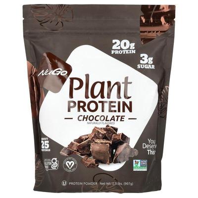 NuGo Nutrition,Plant Protein, Vanilla, 2 lbs (907 g)