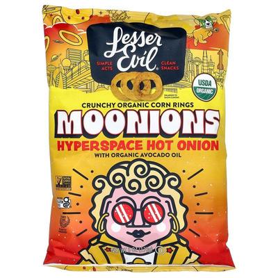 LesserEvil,Crunchy Organic Corn Rings, Moonions, Hyperspace