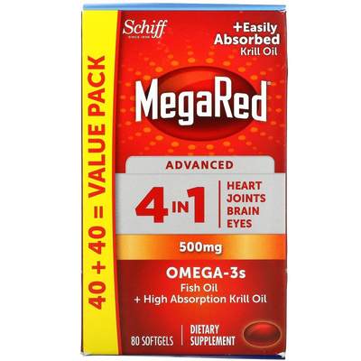 Schiff MegaRed 高级 4 合 1 欧米伽-3s