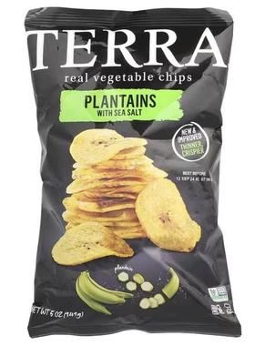 Terra，真正的蔬菜薯片，大蕉，海盐，5 盎司（141 克