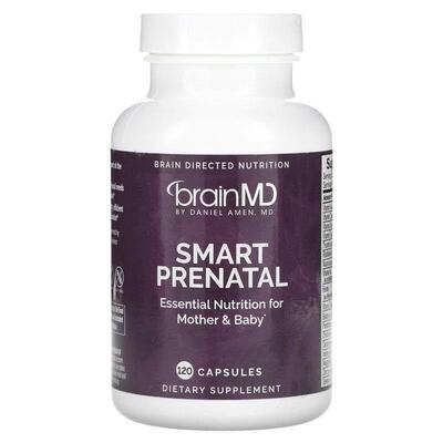BrainMD,Smart Prenatal, 120 Capsules