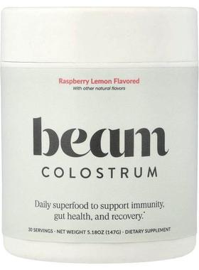 Beam Organics,Colostrum, Raspberry Lemon, 5.18 oz (147 g)