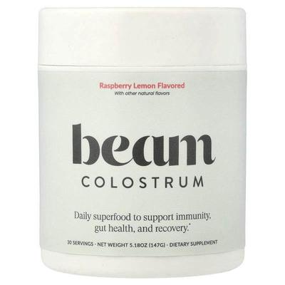 Beam Organics,Colostrum, Raspberry Lemon, 5.18 oz (147 g)
