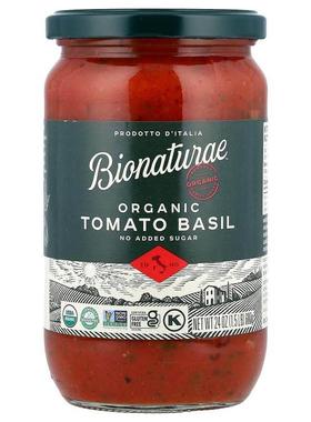 Jovial,Bionaturae™, Organic Tomato Basil, 24 oz (680 g)