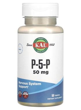 KAL,P-5-P, 50 mg, 50 Tablets