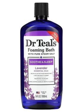 Dr. Teals,Foaming Bath With Pure Epsom Salt,  Lavender, 34 f