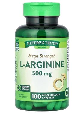 Nature's Truth,L-Arginine, 1,000 mg, 100 Quick Release Capsu