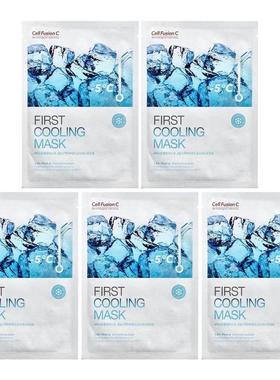 Cell Fusion C,清爽胶原美容面膜，5 片，每片 0.95 液量盎司（27