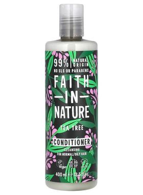 Faith in Nature,Conditioner, Normal/Oily Hair, Tea Tree, 13.