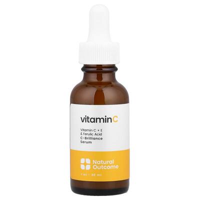 Natural Outcome,Vitamin C, C-Brilliance Serum, 1 oz (30 ml)