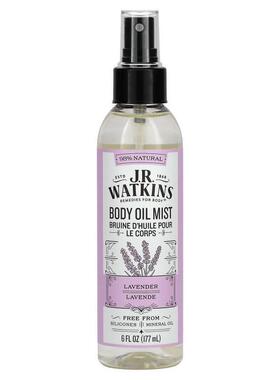 J R Watkins,Body Oil Mist, Lavender, 6 fl oz (177 ml)